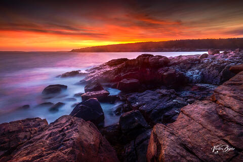 Fiery Sunset